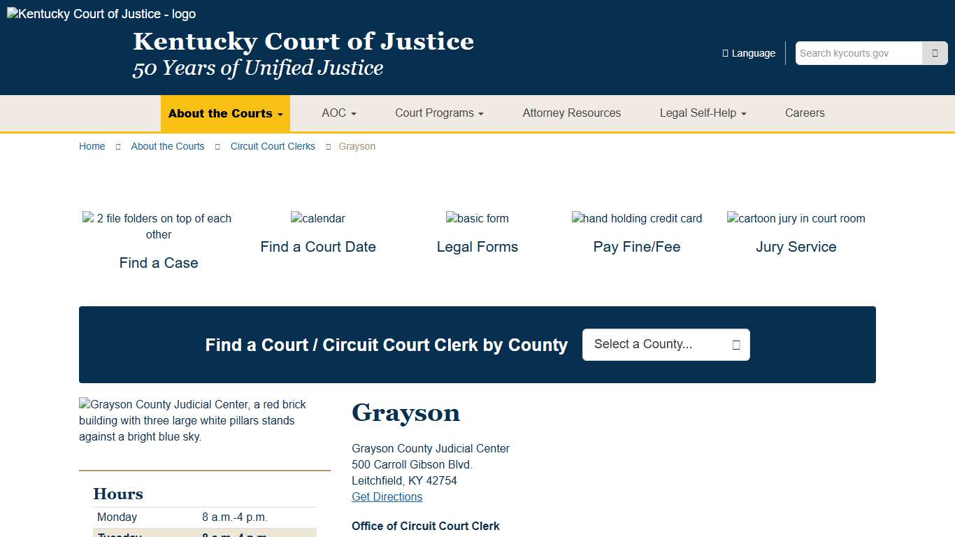 Grayson - Kentucky Court of Justice