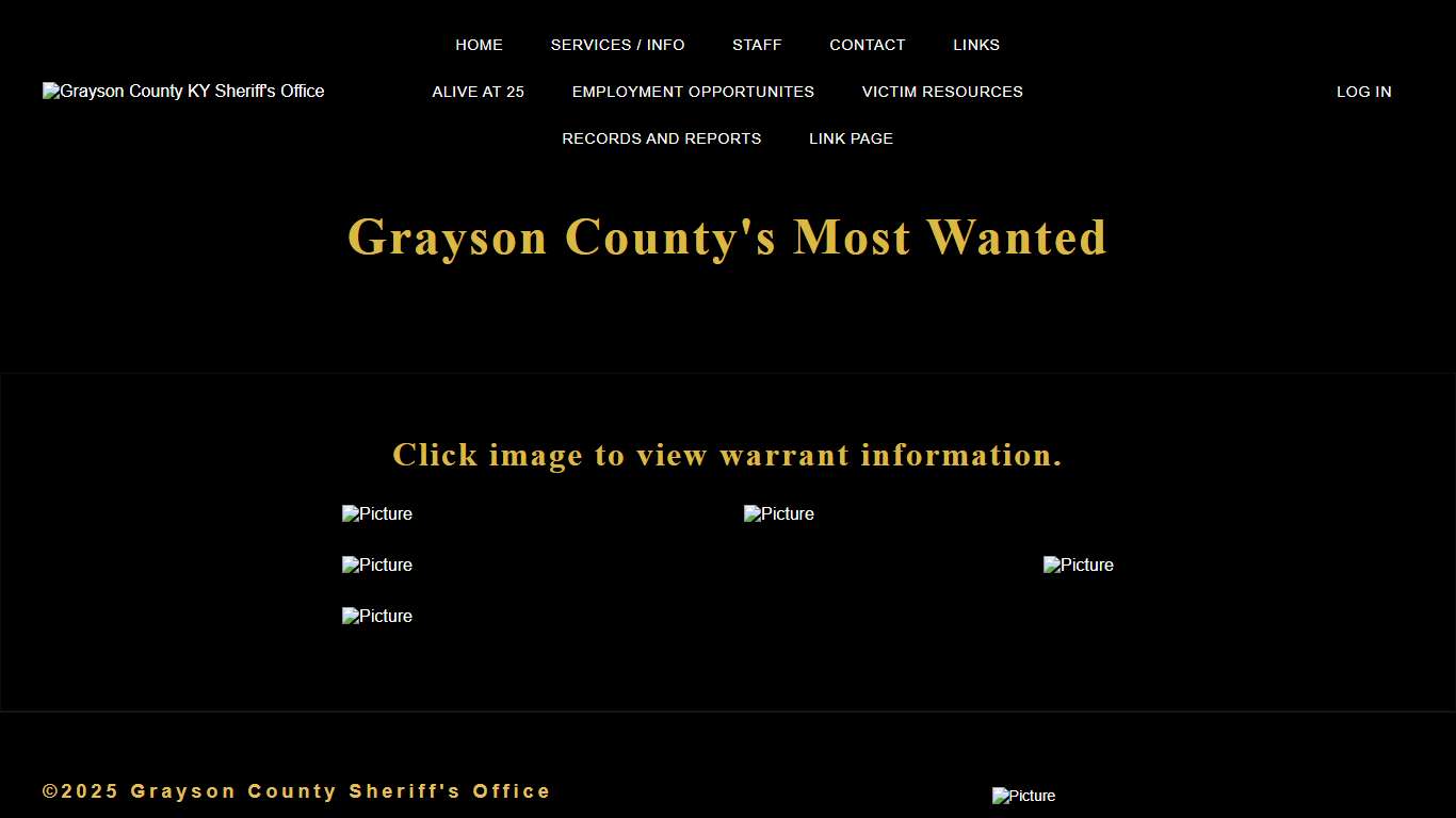 Grayson County's Most Wanted - Grayson County KY Sheriff's Office